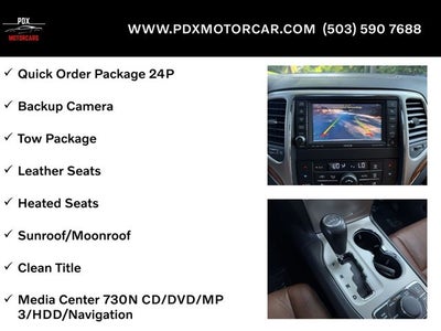 2012 Jeep Grand Cherokee Overland