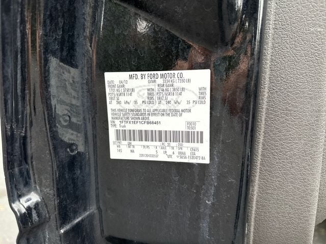 2012 Ford F-150 XLT