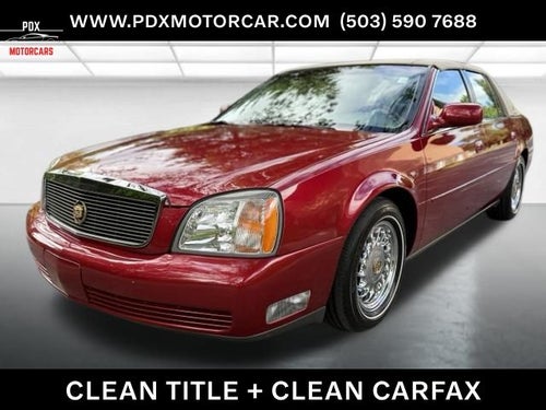 2001 Cadillac DeVille DHS