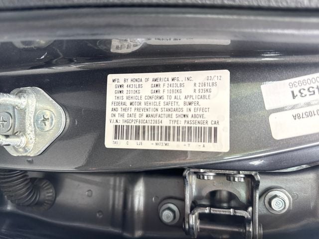 2012 Honda Accord EX-L 2.4