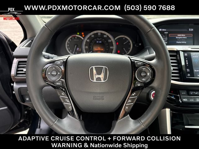 2016 Honda Accord EX-L w/Navigation and Honda Sensing