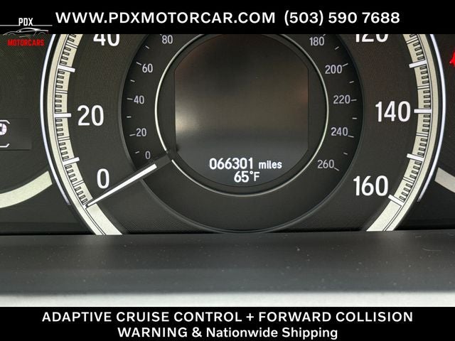 2016 Honda Accord EX-L w/Navigation and Honda Sensing