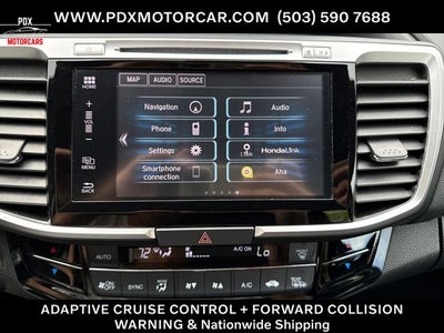 2016 Honda Accord EX-L w/Navigation and Honda Sensing
