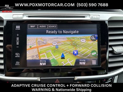 2016 Honda Accord EX-L w/Navigation and Honda Sensing