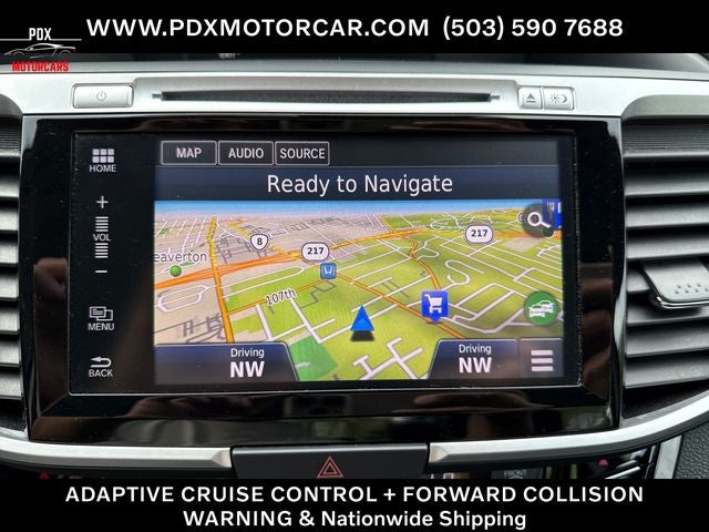 2016 Honda Accord EX-L w/Navigation and Honda Sensing
