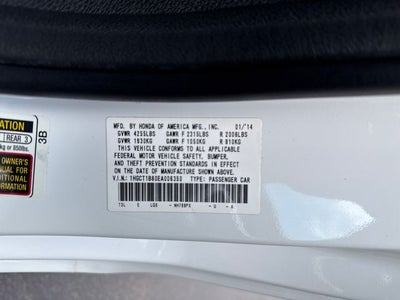 2014 Honda Accord EX-L