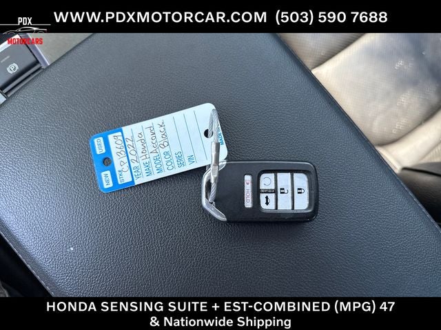 2022 Honda Accord Hybrid EX-L