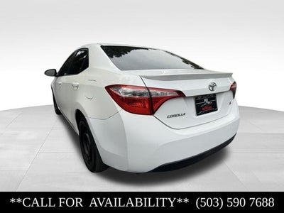 2015 Toyota Corolla S