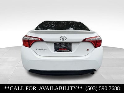 2015 Toyota Corolla S