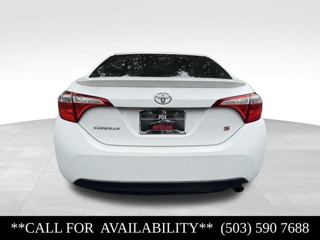 2015 Toyota Corolla S