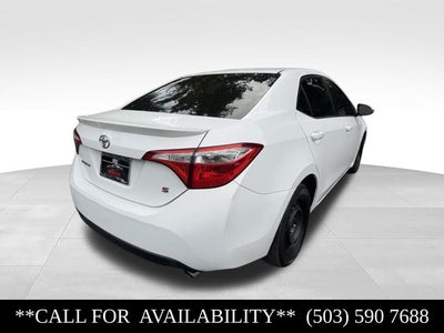 2015 Toyota Corolla S