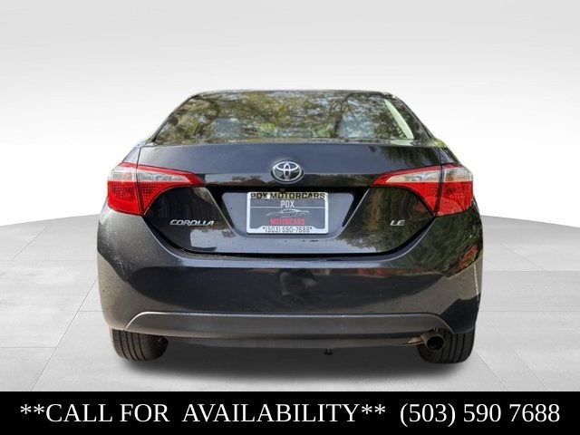 2016 Toyota Corolla LE