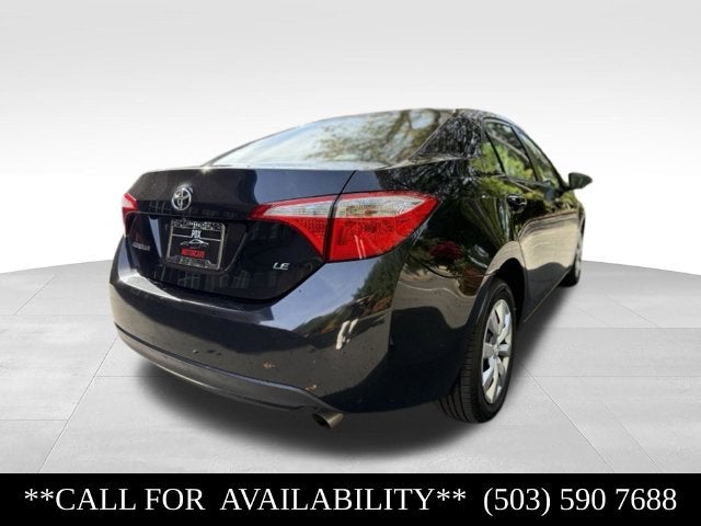 2016 Toyota Corolla LE