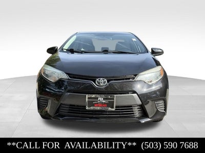2016 Toyota Corolla LE
