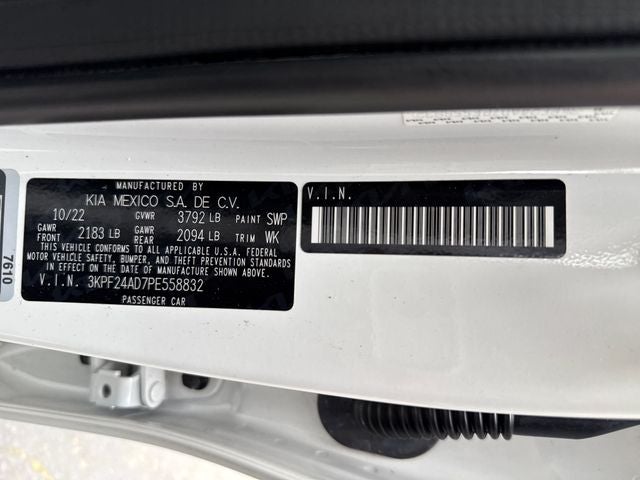 2023 Kia Forte LXS