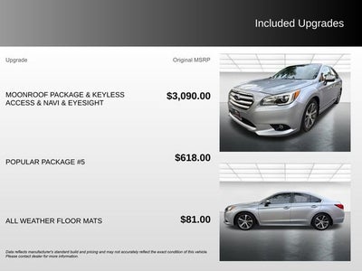 2016 Subaru Legacy 2.5i Limited