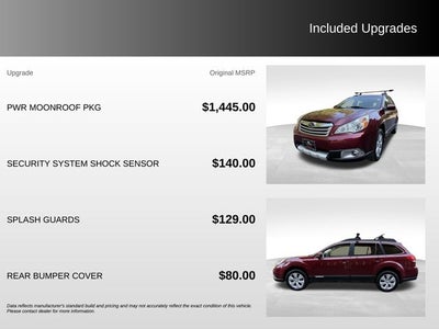 2011 Subaru Outback 2.5i Limited