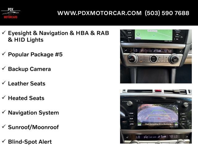 2017 Subaru Outback 2.5i Limited