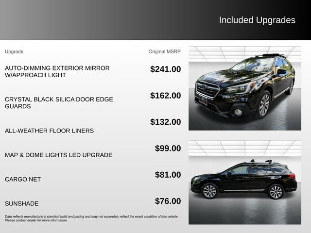 2018 Subaru Outback 2.5i Touring