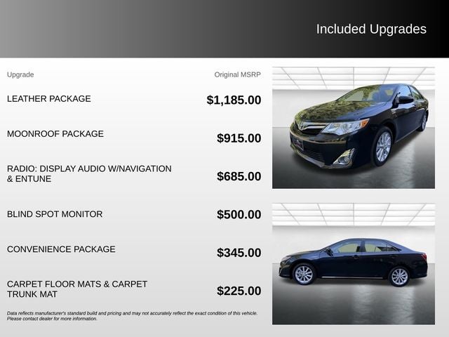 2014 Toyota Camry Hybrid XLE
