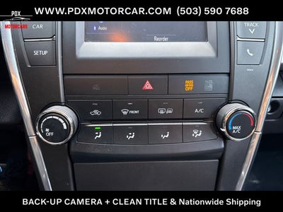 2017 Toyota Camry SE