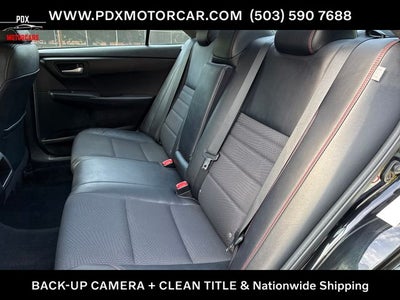 2017 Toyota Camry SE