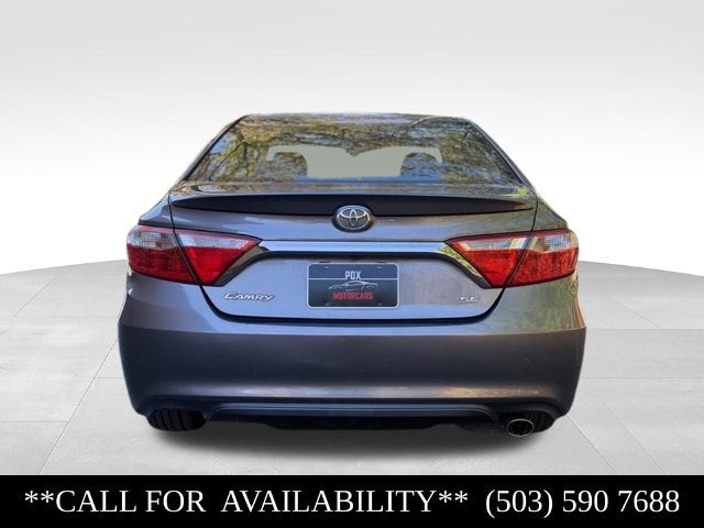 2017 Toyota Camry SE