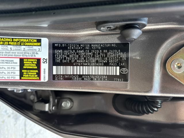 2020 Toyota Camry SE