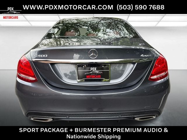 2015 Mercedes-Benz C-Class C 400 4MATIC®