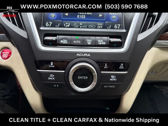 2016 Acura MDX 3.5L SH-AWD