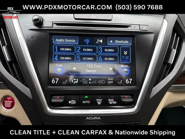 2016 Acura MDX 3.5L SH-AWD