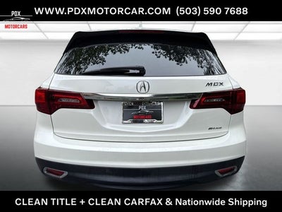 2016 Acura MDX 3.5L SH-AWD