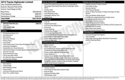 2013 Toyota Highlander Limited