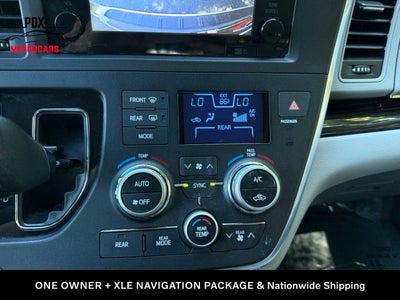 2015 Toyota Sienna XLE 8 Passenger