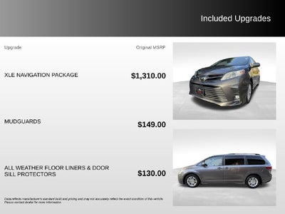 2018 Toyota Sienna XLE 8 Passenger