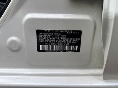 2016 Subaru Impreza 2.0i Premium