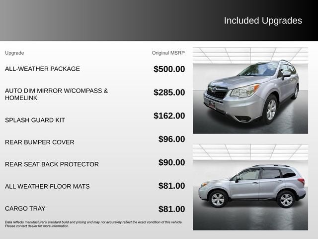 2016 Subaru Forester 2.5i Premium