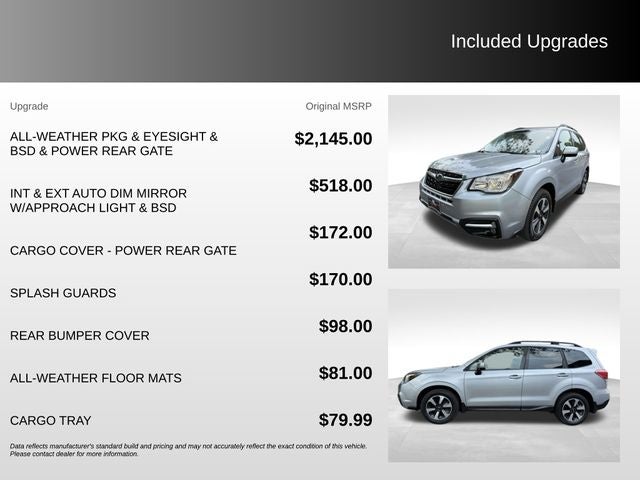 2018 Subaru Forester 2.5i Premium