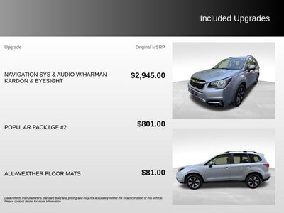 2018 Subaru Forester 2.5i Limited