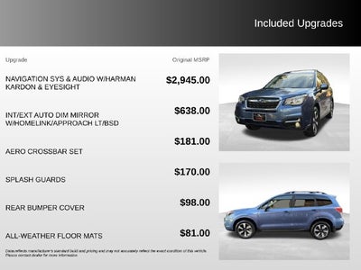 2018 Subaru Forester 2.5i Limited
