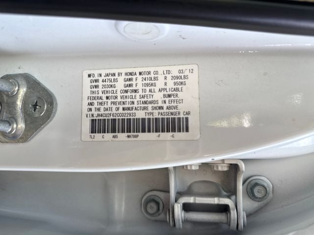 2012 Acura TSX 2.4 Technology