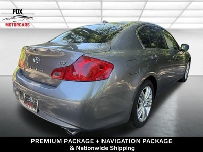 2013 INFINITI G37 Journey