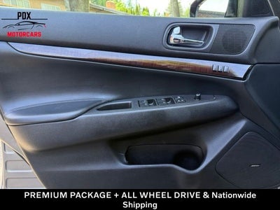 2012 INFINITI G37 X