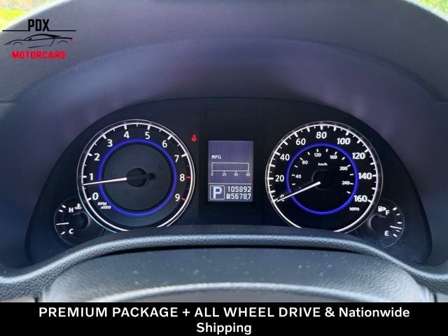 2012 INFINITI G37 X