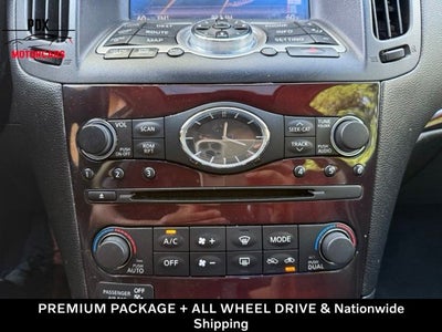 2012 INFINITI G37 X