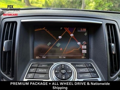 2012 INFINITI G37 X