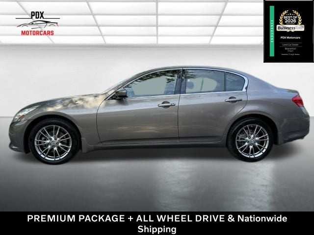 2012 INFINITI G37 X