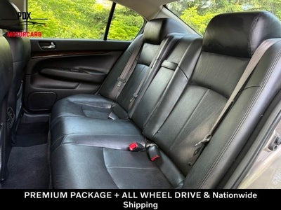 2012 INFINITI G37 X