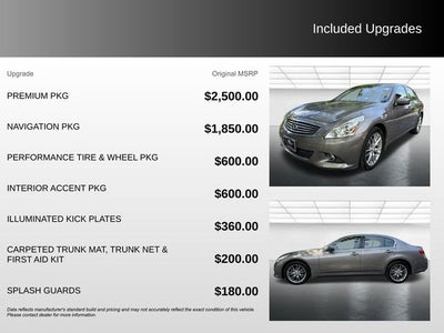 2012 INFINITI G37 X