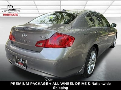 2012 INFINITI G37 X